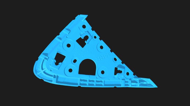 Rearview Mirror Triangle Plate – Modello 3D gratuito STL