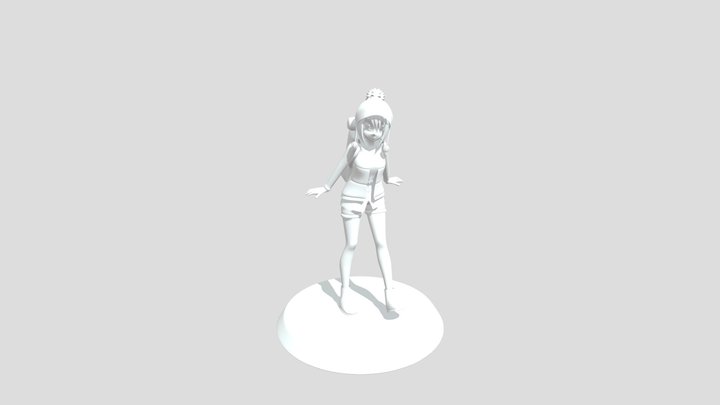 Nadeshiko Kagamihara 3D Model