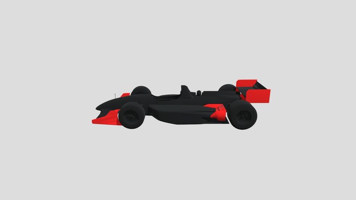RacingCar 3D Model