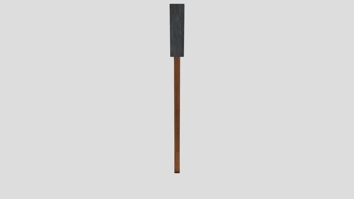 PSX Low-poly Axe – Free 3D Model STL