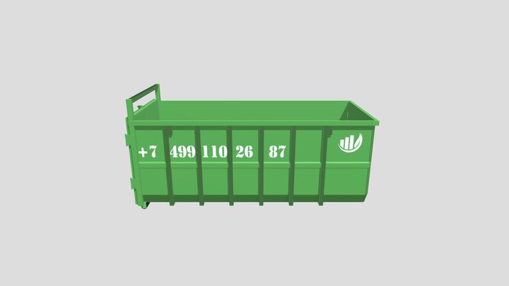 Trash Container 27 3D Model