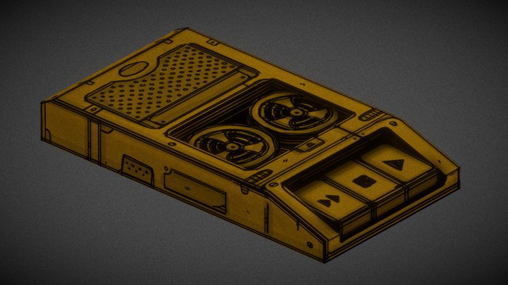 audio from bendy and the dark revival 3D Model