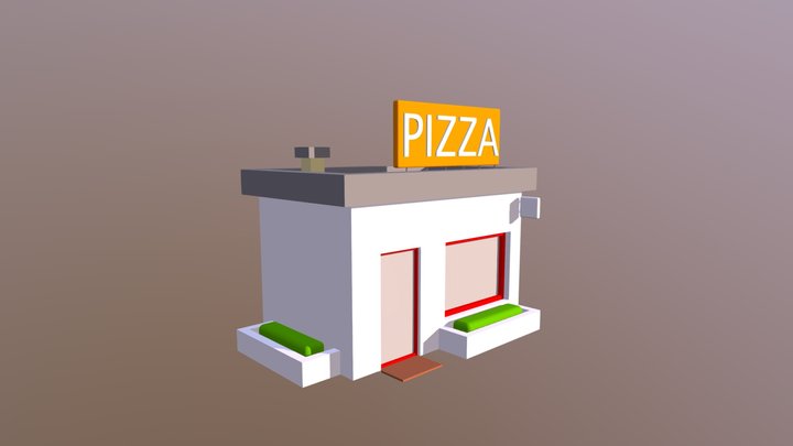 Piizza 3D Model