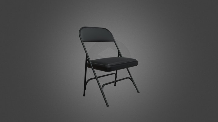 Folding Chair Hire 3D Model