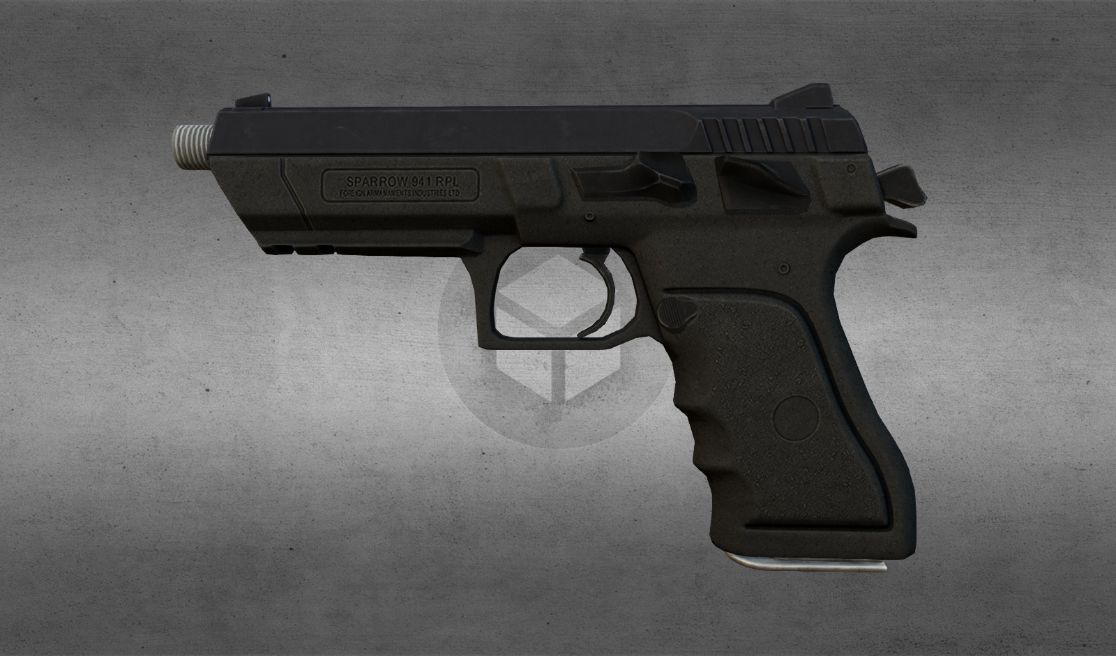 Baby Deagle - 3D model by Overkill Software (@overkillsoftware ...