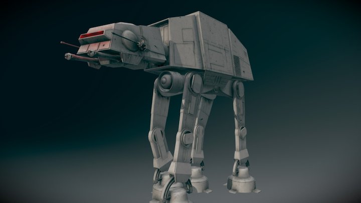Star Wars AT-AT 3D Model