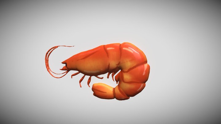 udang 3D Model