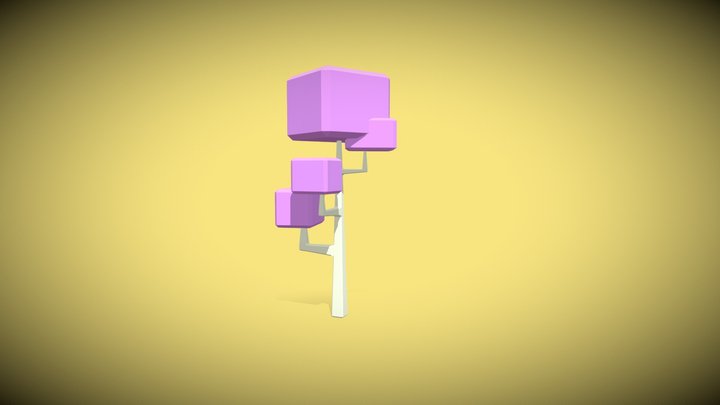 DAY 5 - Low Poly Tree 3D Model