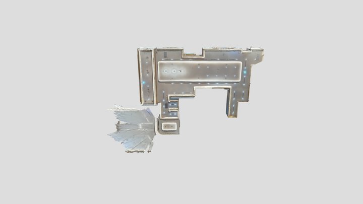 Co-Working Space 3D Model