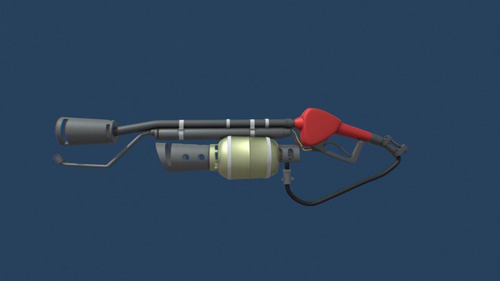 flamethrower 3D Model