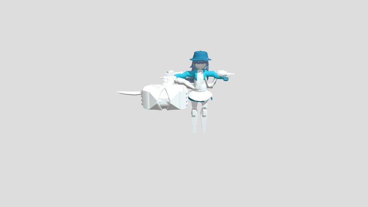 Familiar Mimi Sentry 3D Model