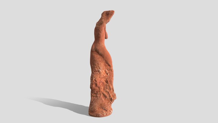 terracotta-figureA01 - original 3D scan 3D Model