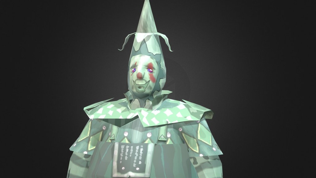 Chuckle Warden game ready character