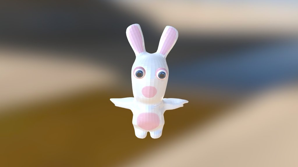 Rabbids - Download Free 3D model by madel2015 [dc550a9] - Sketchfab