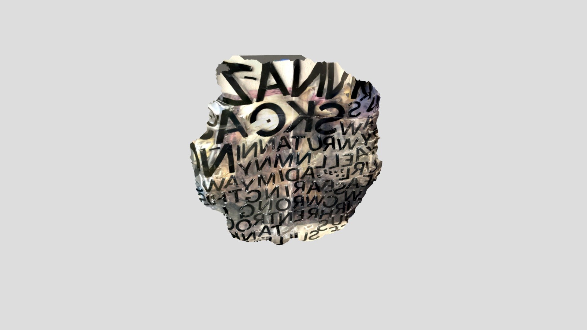 gallery letters - 3D model by David Moré (@_all_decay) [dc562df ...