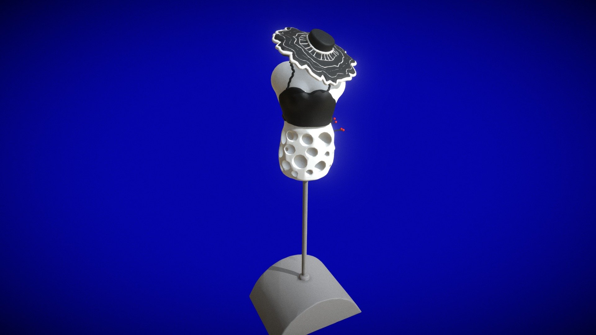 SculptJanuary-Day7: Luxurious Garment — Sketchfab embed 3D viewer