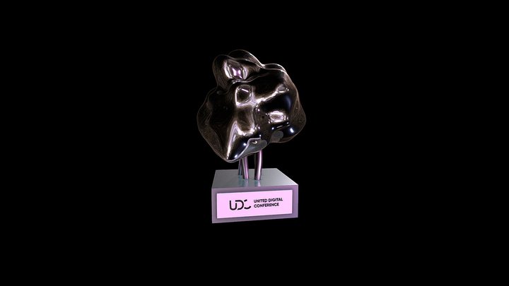 UDC trophy 3D Model
