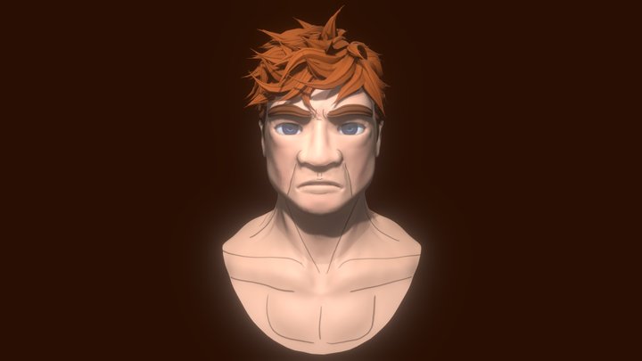 Killshot - Character Bust 3D Model