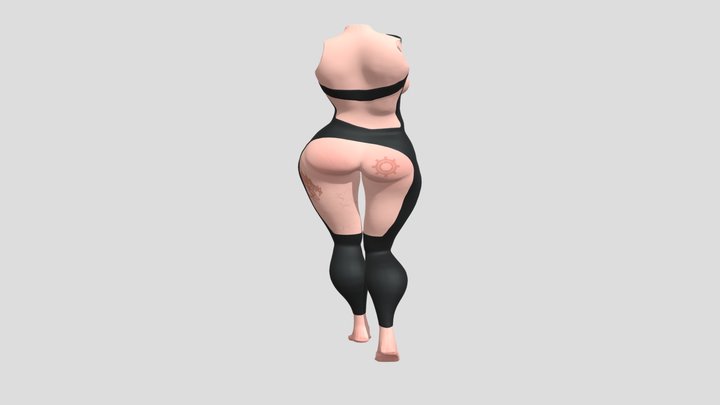 1 woman 3D Model