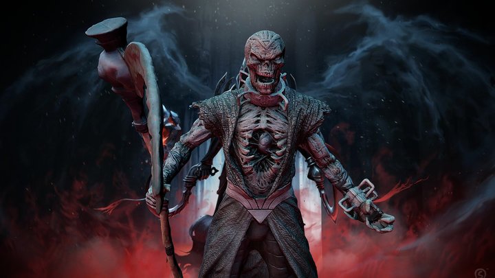 Nekron  - Lord of the Unliving 3D Model