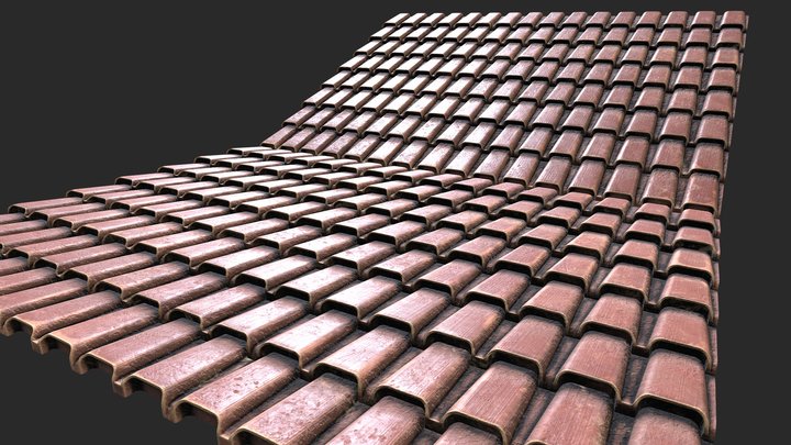 Rooftiles2 – Gratis 3D-model STL