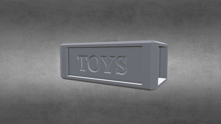 Toy Box 3D Model