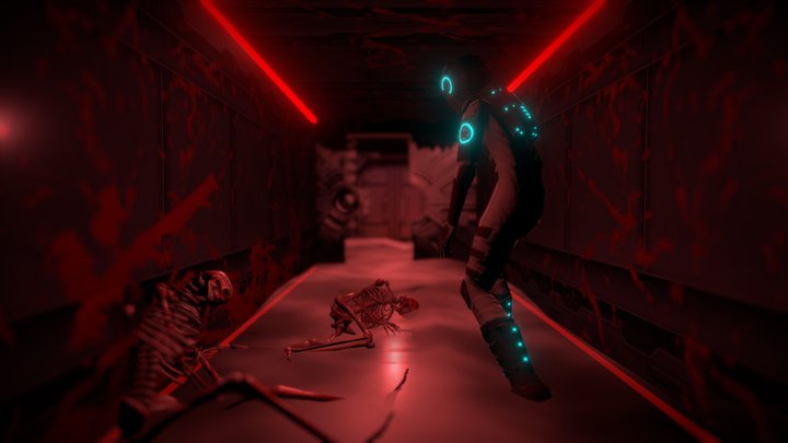 Death Corridor 3D Model