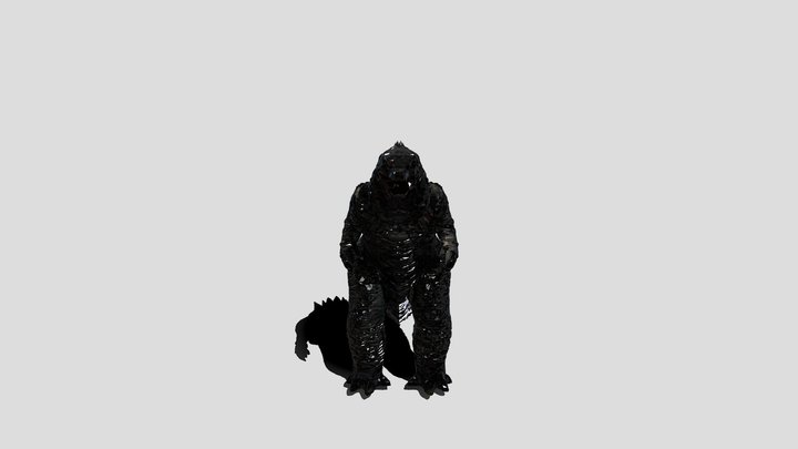 cristal godzilla 3D Model