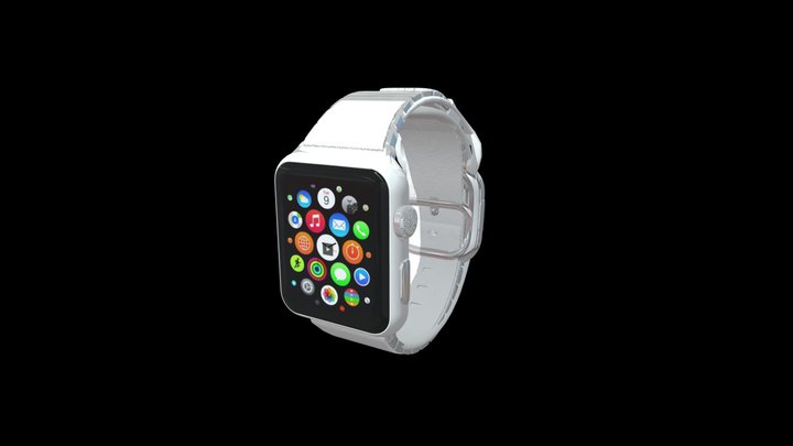 Apple-watch-v2-threekitcom-obj 3D Model