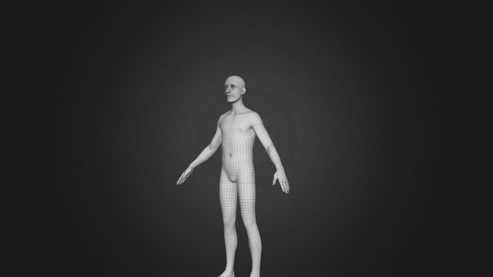 Default Human - Base Mesh 3D Model