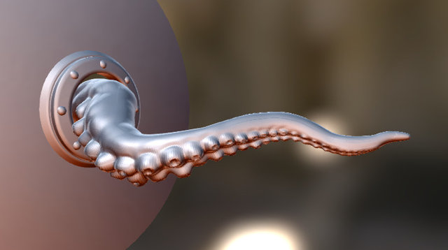 Day 2 Tentacle 3D Model
