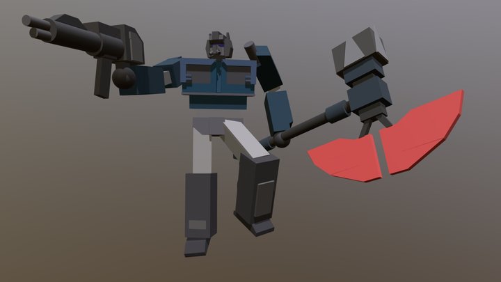 Autobot Pose 3D Model