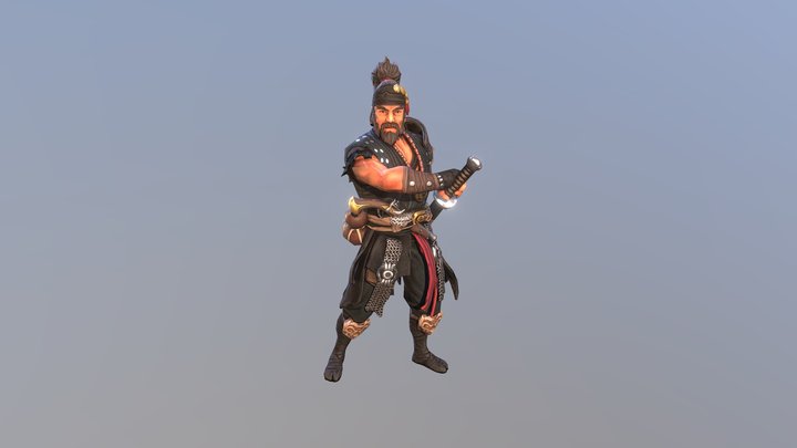 Pirate Sketchfab 1 3D Model