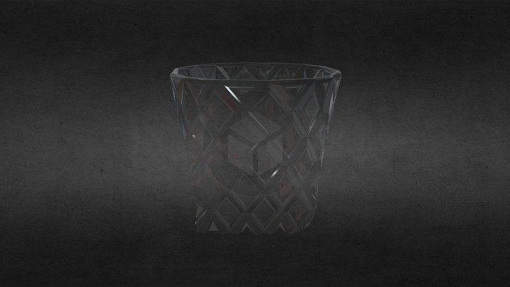 Glass cup 3D Model