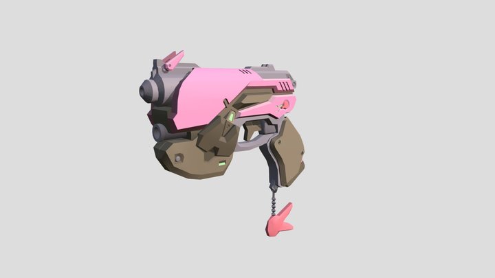 HW XYZ School_D_Va_pistol 3D Model