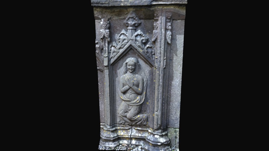 Strade Abbey Female Figure