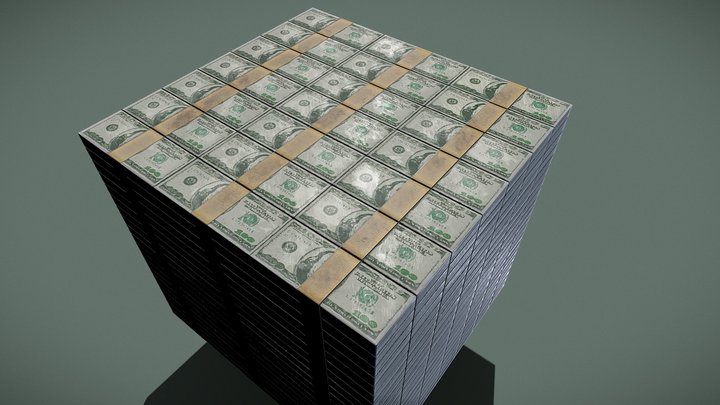 Money 3D Model