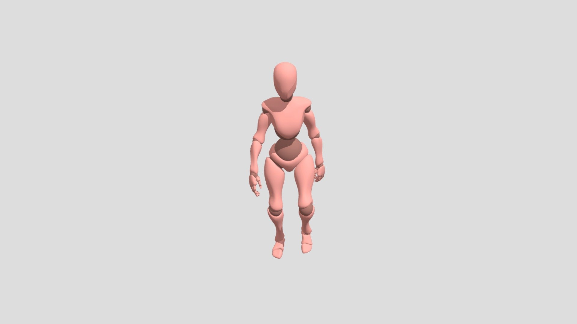 Unarmed Walk Forward (1) — Sketchfab embed 3D viewer