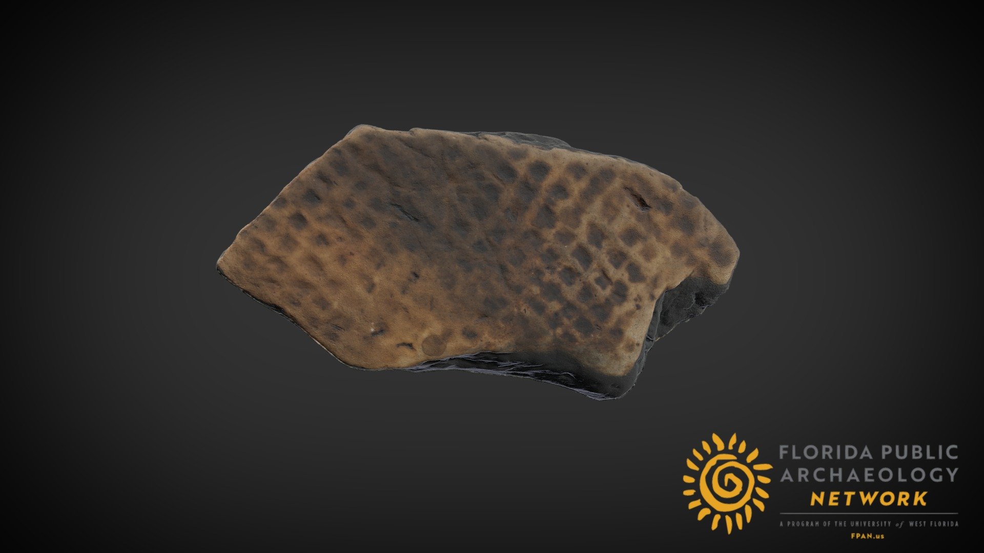 St. Johns Checked Stamped Sherd