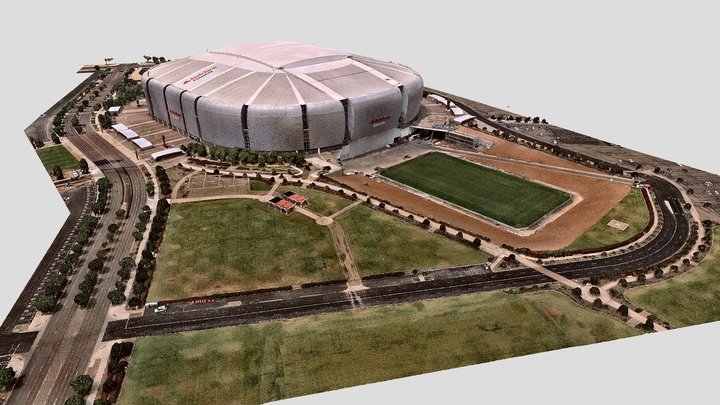 CARDINAL STADIUM FAKE DRONE LAS FILE 3D Model
