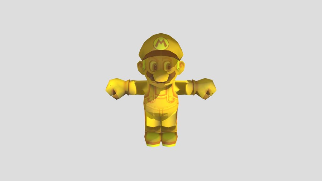 New super Mario bros 2 Mario gold