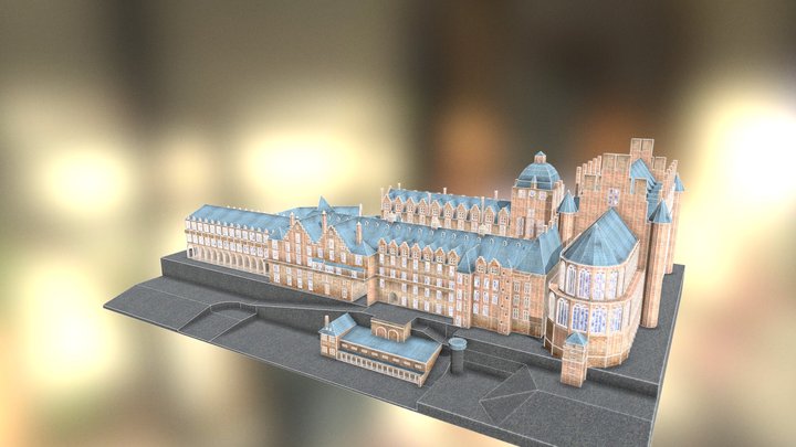 Coudenberg Palace (New) 3D Model