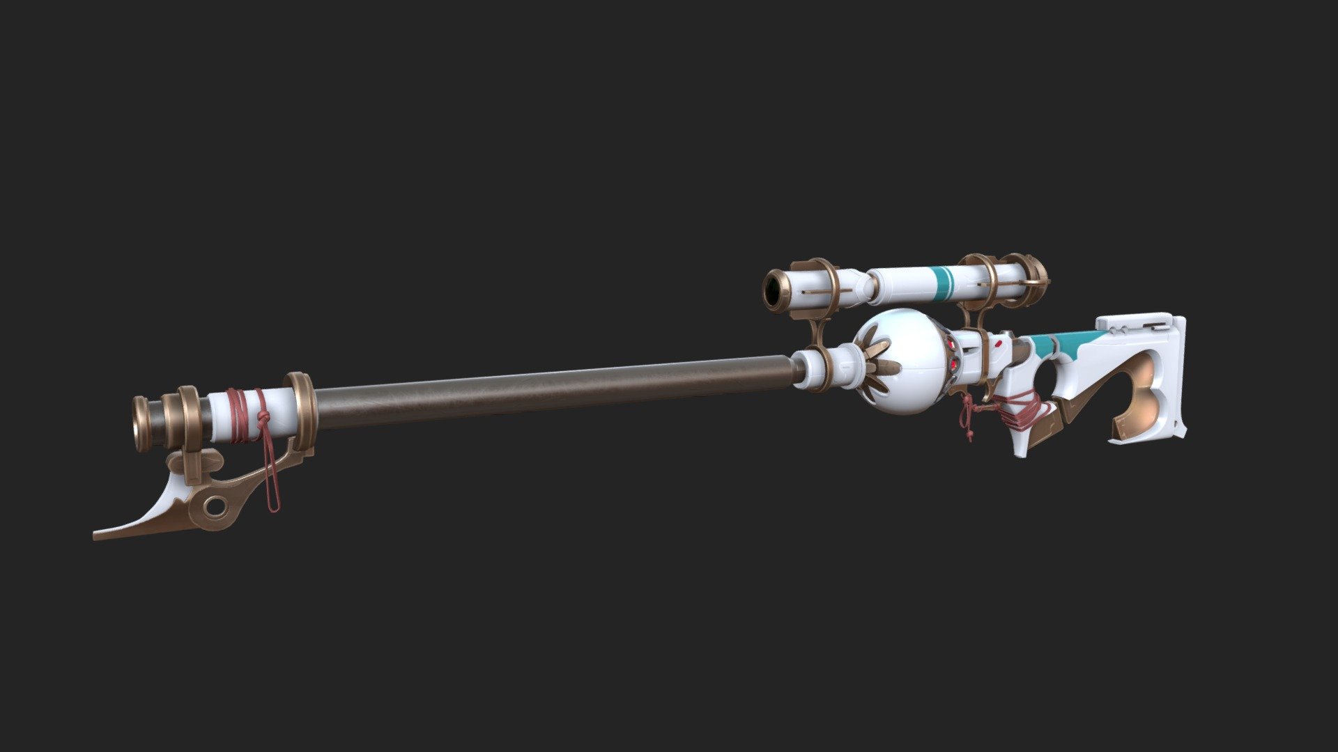 Ninshura's Sniper Rifle - 3D model by Haris P (@harisp) [dc60f66 ...
