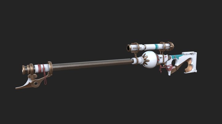 Ninshura's Sniper Rifle 3D Model