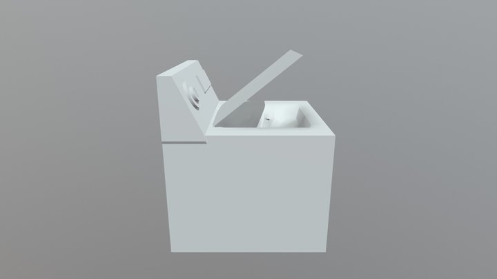 Washing Machine 3D Model