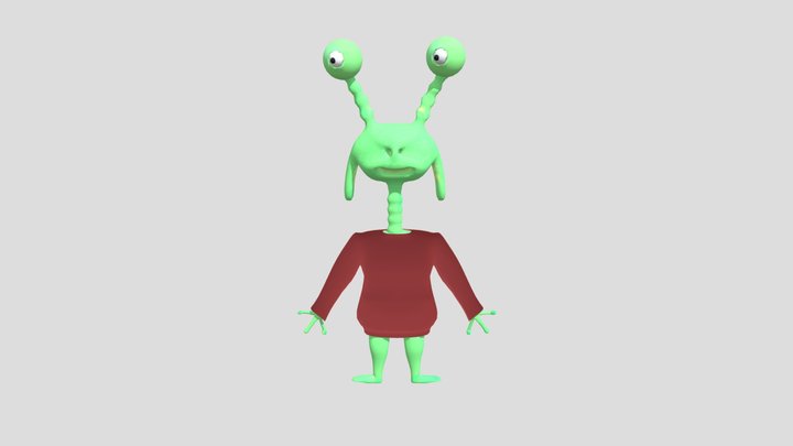 Final Char 3D Model