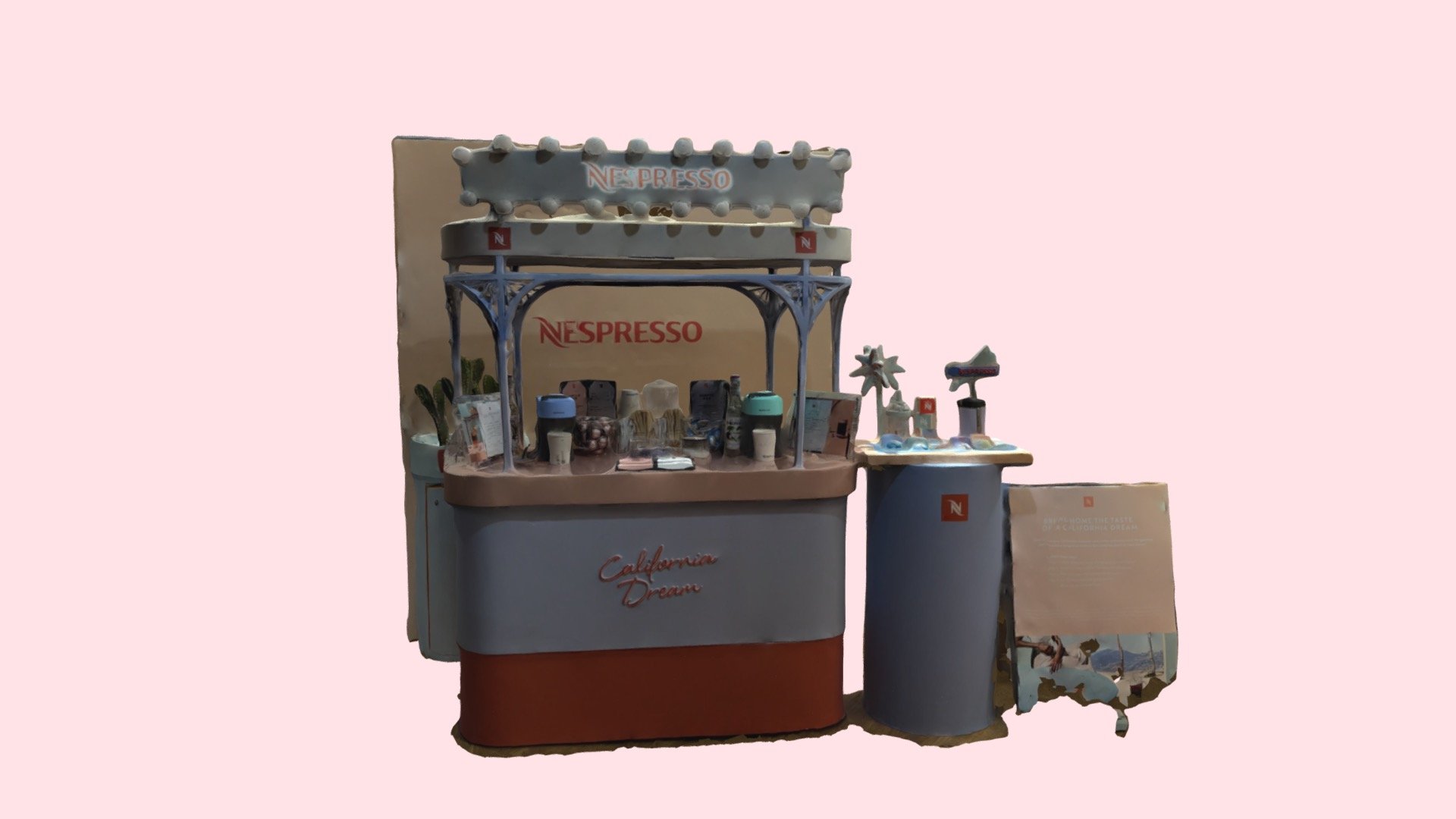 HEPMIL x Nespresso Pop-up Booth (Luma) - 3D model by Mr. Mushi (@mr ...