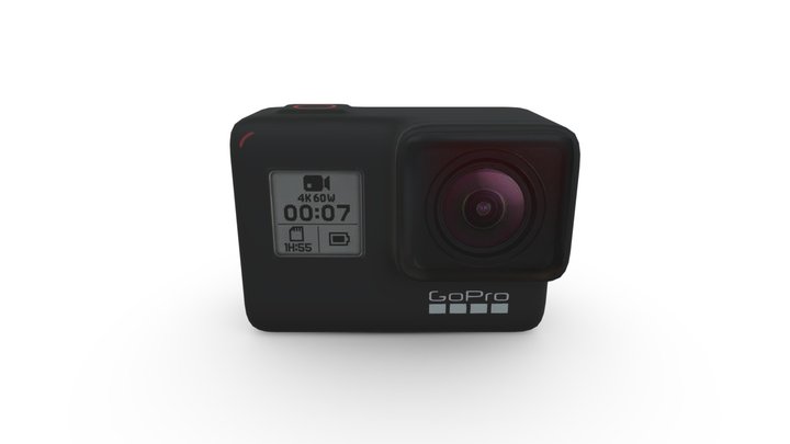 GoPro Hero 7 Black 3D Model
