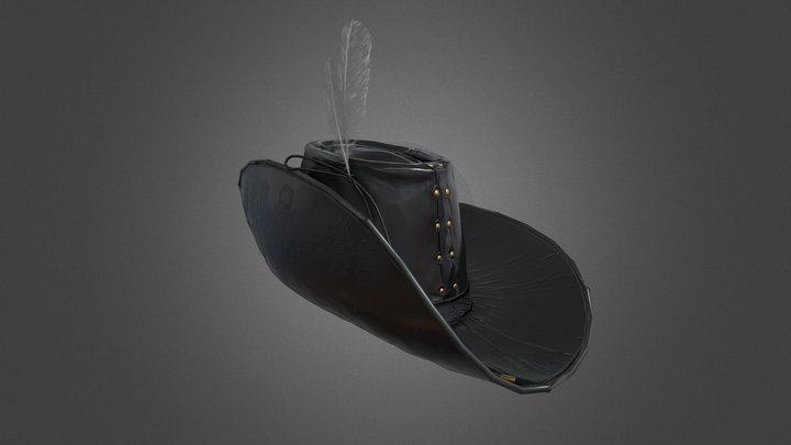 Pirate Hat 3 3D Model