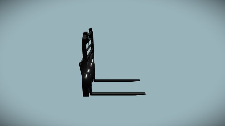 Pallet Fork 3D Model